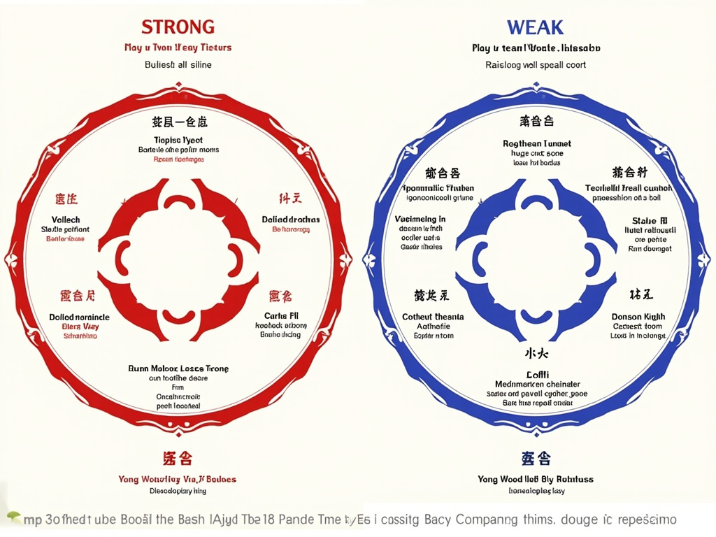 身旺身弱格局对比图