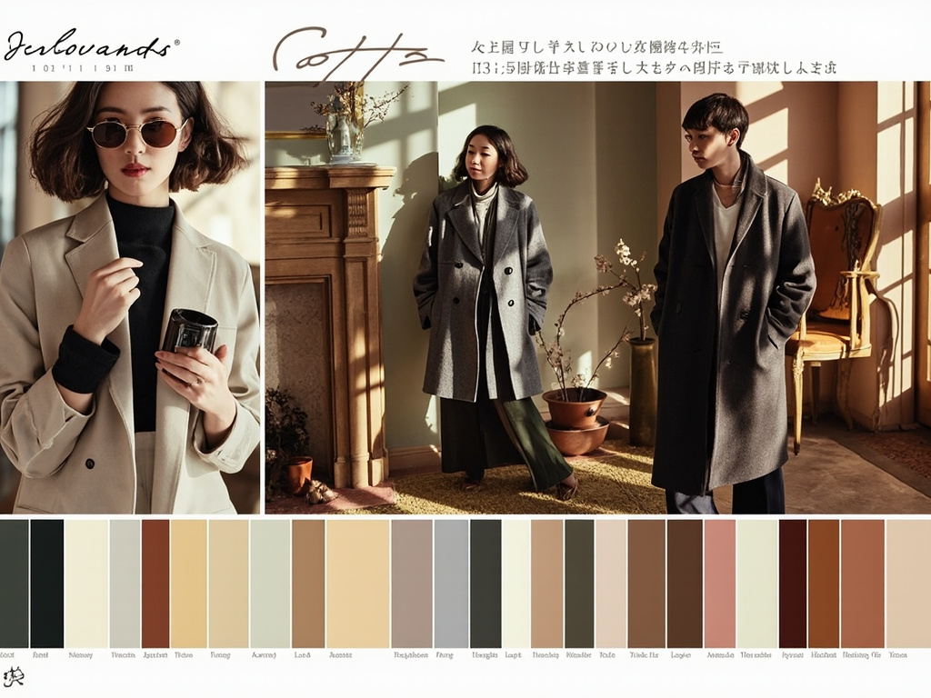 穿衣颜色搭配示意图