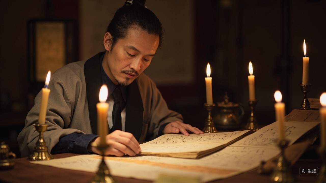 命理师解读流年运势场景图