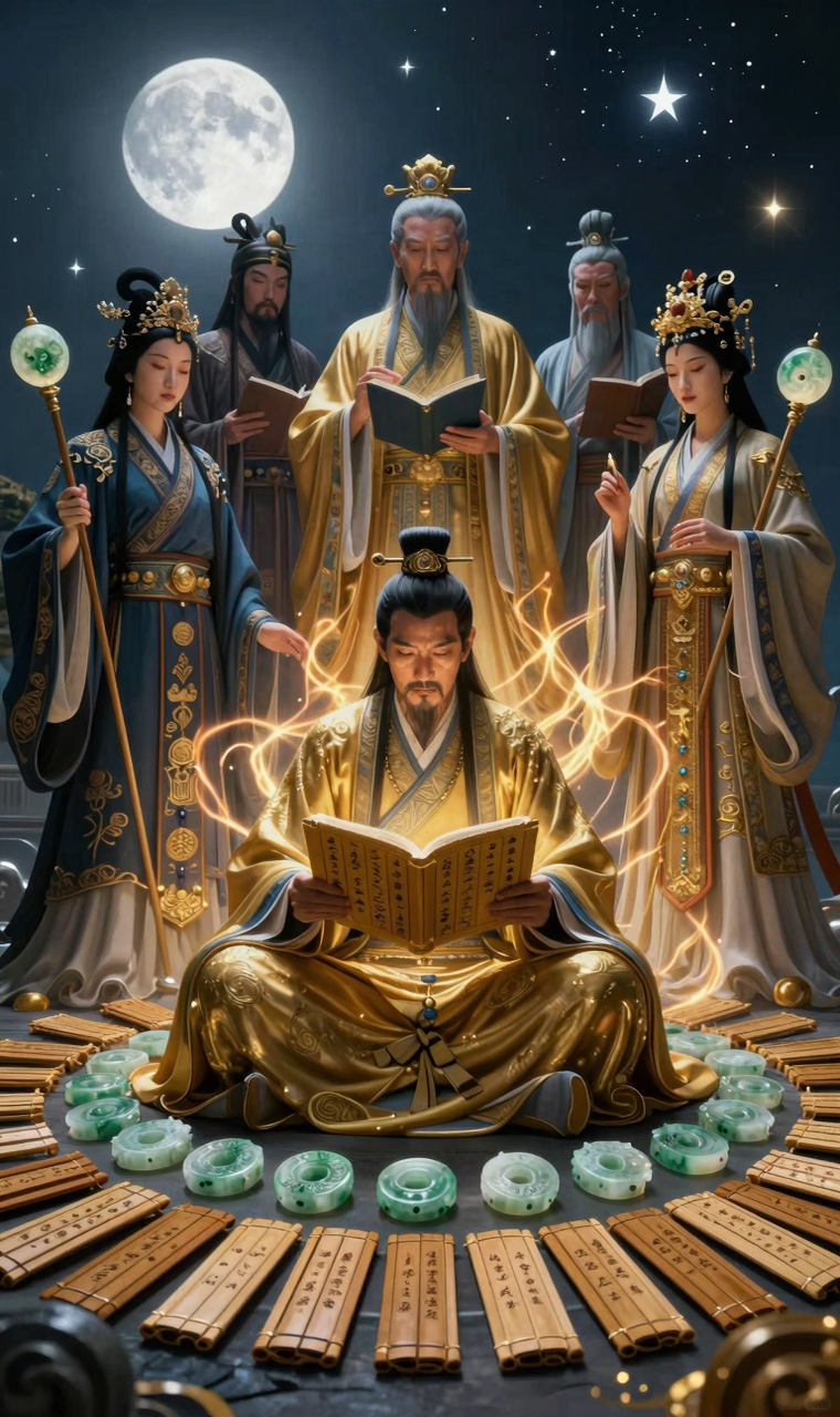 命理学玄学意境图