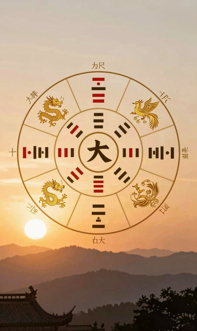 八字命理三才图