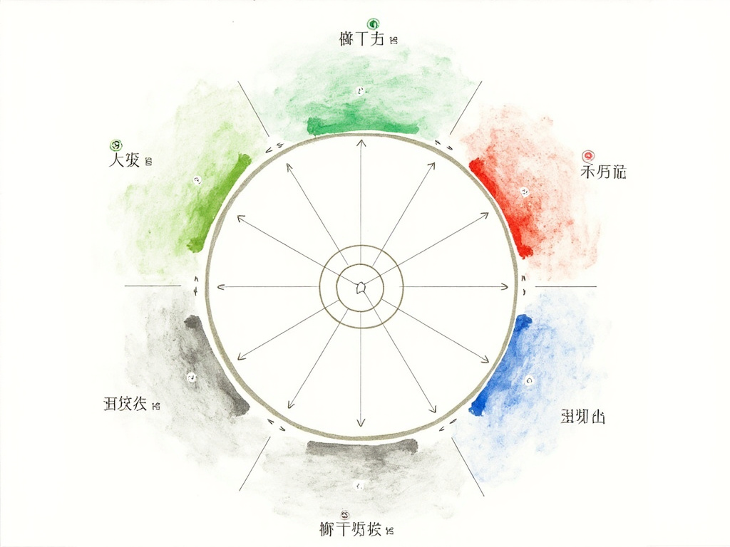 五行相生相克图