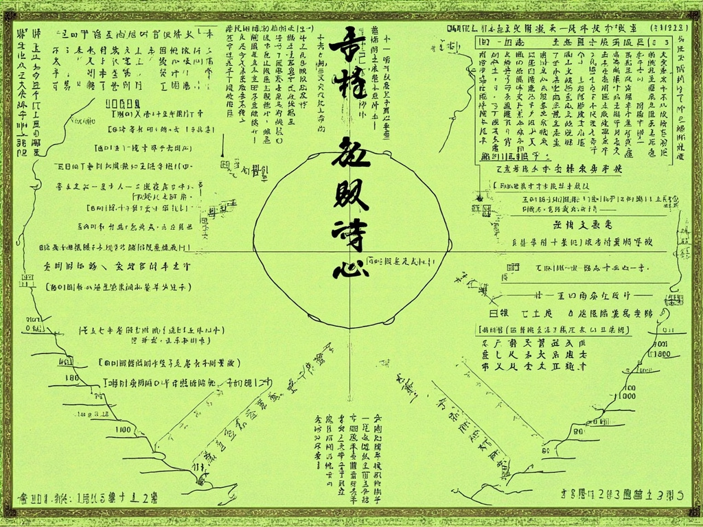 五行八卦命盘图