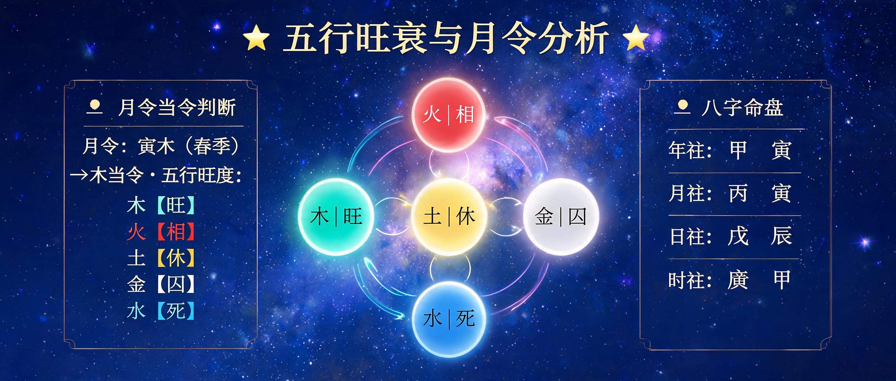 五行旺衰判断