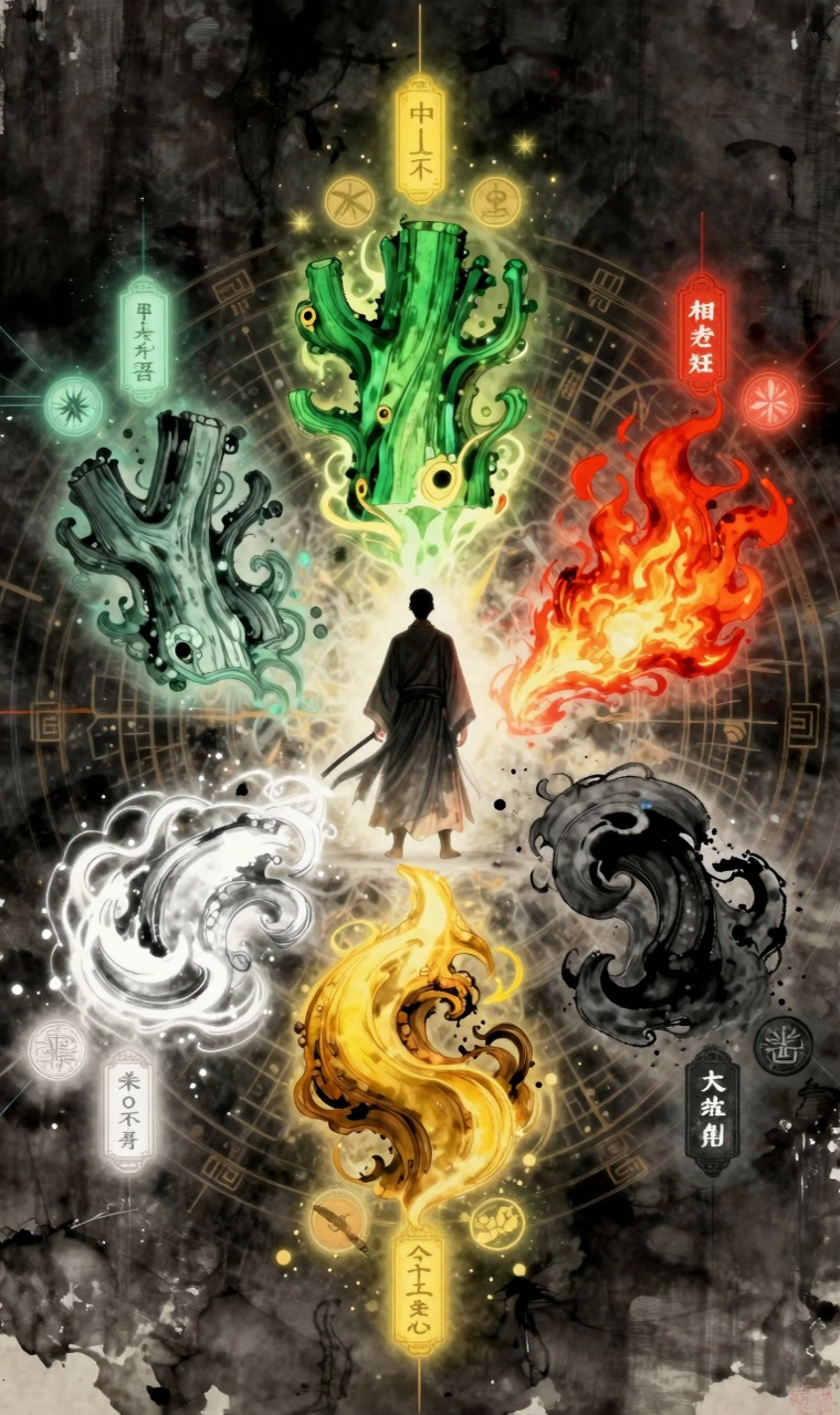 五行十神图