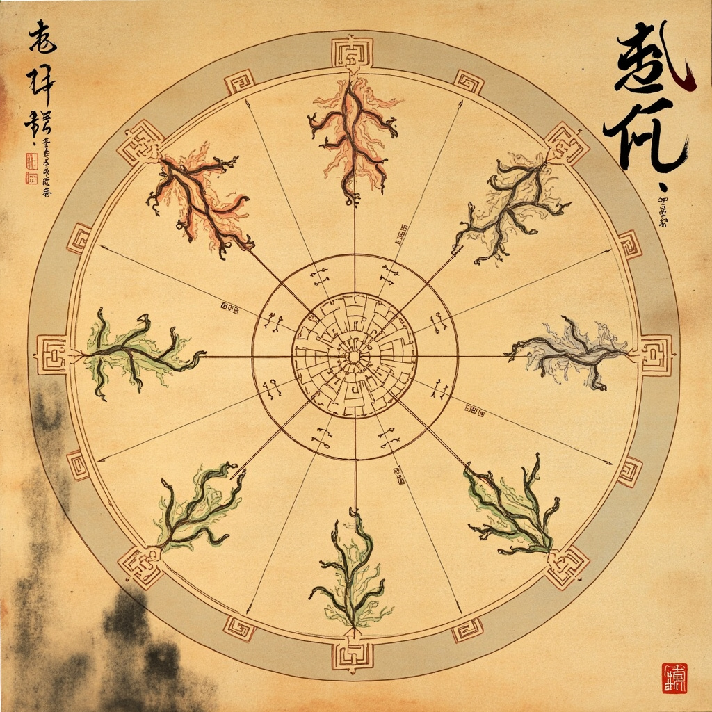 五行生克关系图